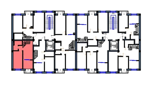1-комнатная квартира 89 м²  9/9 этаж | Жилой комплекс FLORYA RESIDENCE