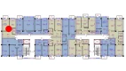 1-xonali xonadon 50.89 m²  8/10 qavat | Ko'kcha-Oqtepa Turar-joy majmuasi