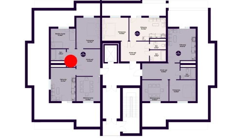 3-комнатная квартира 82.76 м²  10/10 этаж | Жилой комплекс KAMALAK
