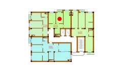 2-xonali xonadon 57.1 m²  5/11 qavat | Aviasozlar Plaza Turar-joy majmuasi