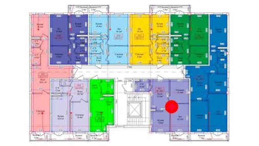 2-комнатная квартира 60.3 м²  7/9 этаж | Жилой комплекс CHIRCHIQ CITY