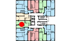 1-xonali xonadon 107.4 m²  16/16 qavat | Musaffo Turar-joy majmuasi