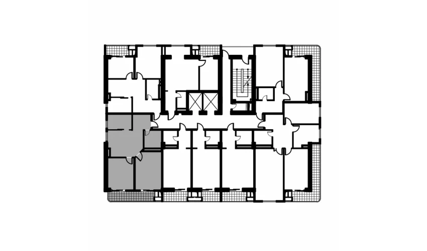 3-xonali xonadon 72.1 m²  8/12 qavat | NAVRUZ GROUP Turar-joy majmuasi