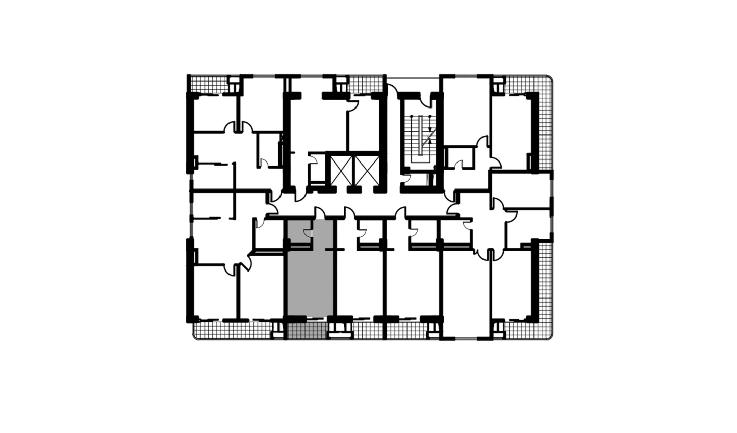 1-комн. квартира 30.9 м²  9/12 этаж | Жилой комплекс NAVRUZ GROUP