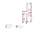 3-комн. квартира 68.37 м²  4/9 этаж | Жилой комплекс BI Sad'O