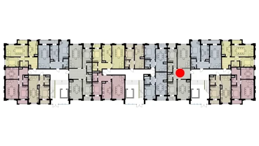 3-xonali xonadon 109.16 m²  7/9 qavat | Parkent Avenue Turar-joy majmuasi