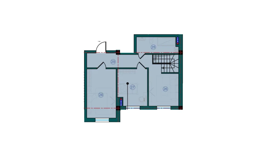 2-комнатная квартира 122.6 м²  7/7 этаж | Жилой комплекс Bristol