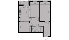 2-xonali xonadon 67.38 m²  6/10 qavat | YANGIOBOD RESIDENCE Turar-joy majmuasi