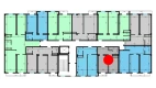 1-комн. квартира 40.7 м²  9/10 этаж | Жилой комплекс Ko'kcha-Oqtepa