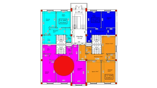 2-комнатная квартира 152.9 м²  1/4 этаж | Жилой комплекс SABZAVOT CITY