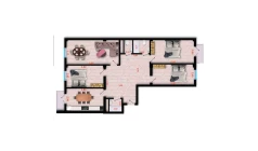 4-комн. квартира 121.5 м²  4/10 этаж | Жилой комплекс Ko'kcha-Oqtepa
