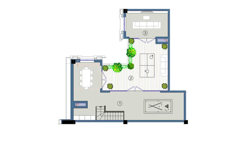 2-xonali xonadon 151 m²  9/9 qavat | FLORYA RESIDENCE Turar-joy majmuasi