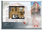 2-xonali xonadon 45.4 m²  3/10 qavat | CHINARA PARK Turar-joy majmuasi
