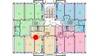 2-xonali xonadon 73.1 m²  3/5 qavat | Bog’zor Turar-joy majmuasi