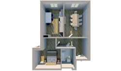 2-комн. квартира 70 м²  9/10 этаж | Жилой комплекс BRIDGE