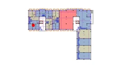 3-комн. квартира 66.85 м²  0/10 этаж | Жилой комплекс Ko'kcha-Oqtepa