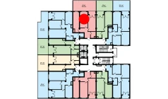 2-xonali xonadon 95.12 m²  3/16 qavat | Musaffo Turar-joy majmuasi