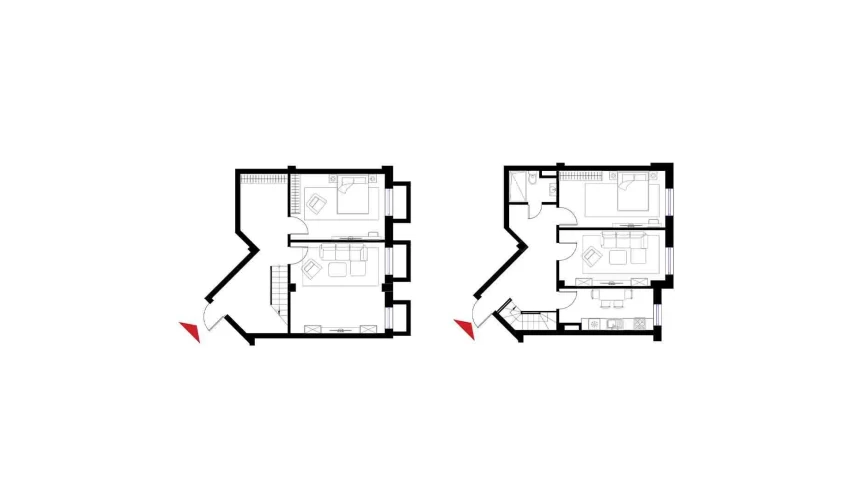 2-комнатная квартира 125.6 м²  1/6 этаж | Жилой комплекс CHOSHTEPA GARDEN