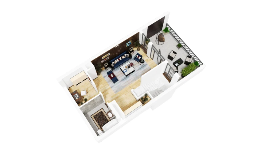 2-xonali xonadon 129 m²  16/16 qavat | Musaffo Turar-joy majmuasi