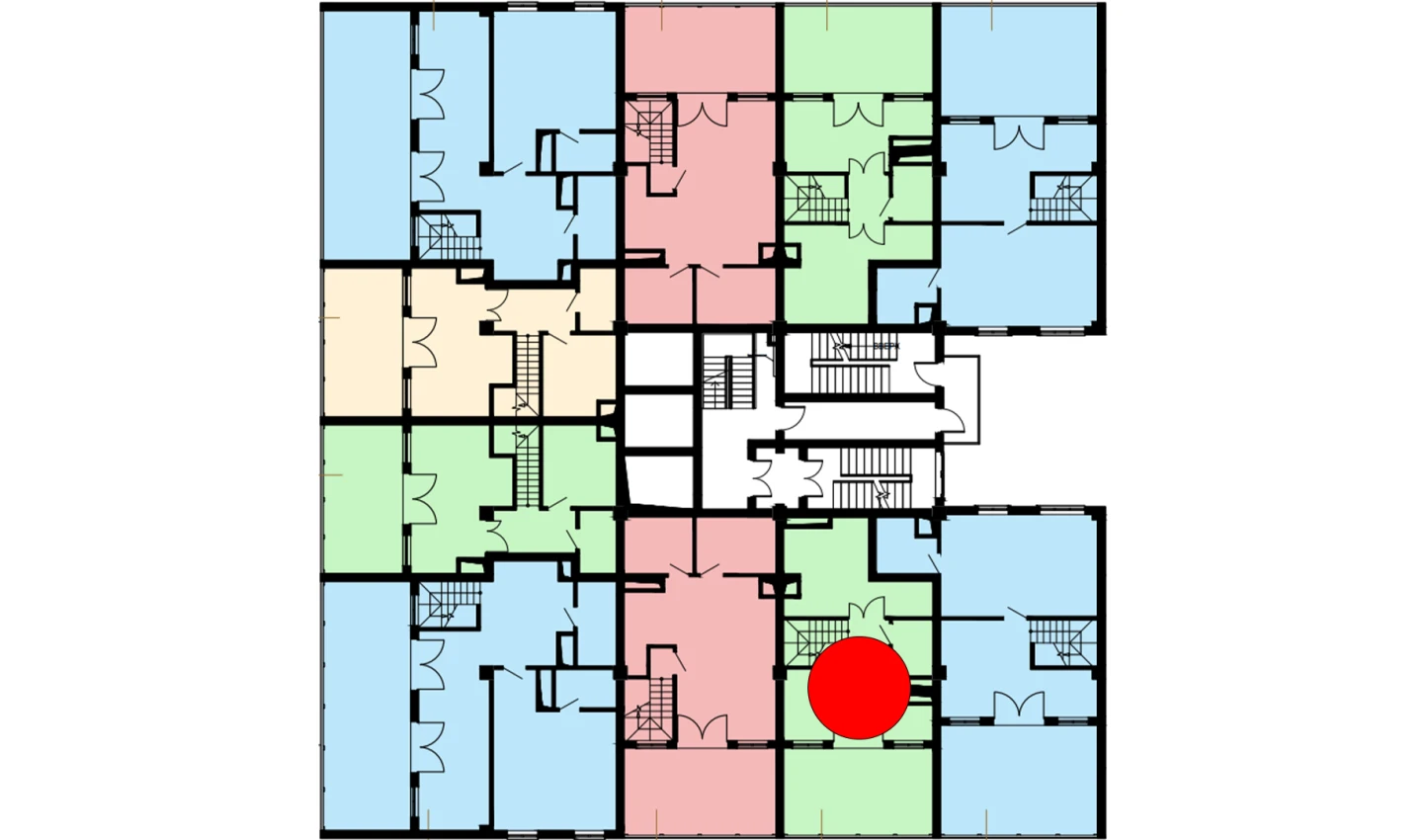 1-комн. квартира 100.1 м²  16/16 этаж | Жилой комплекс Musaffo