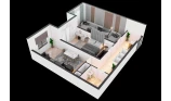 2-комн. квартира 71.6 м²  11/16 этаж | Жилой комплекс TRINITY