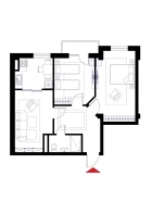 3-комн. квартира 72.6 м² 5/6 этаж | Жилой комплекс CHOSHTEPA GARDEN 3-комн. квартира 72.6 м² 5/6 этаж | Жилой комплекс CHOSHTEPA GARDEN