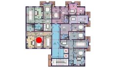 2-комн. квартира 60 м²  1/10 этаж | Жилой комплекс NURAFSHON