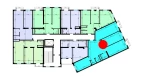 3-комн. квартира 109.2 м²  8/10 этаж | Жилой комплекс Ko'kcha-Oqtepa