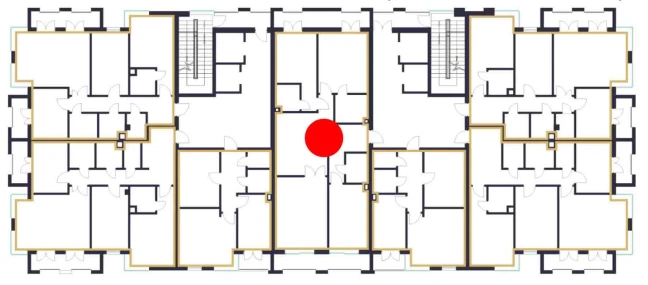4-комнатная квартира 111.86 м²  6/11 этаж | Жилой комплекс QORASUV PLAZA