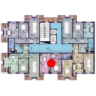 2-xonali xonadon 39.3 m² 4/10 qavat | NURAFSHON Turar-joy majmuasi 2-xonali xonadon 39.3 m² 4/10 qavat | NURAFSHON Turar-joy majmuasi