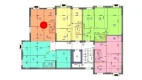 2-xonali xonadon 43.9 m²  7/9 qavat | Uchtepa Avenue Turar-joy majmuasi