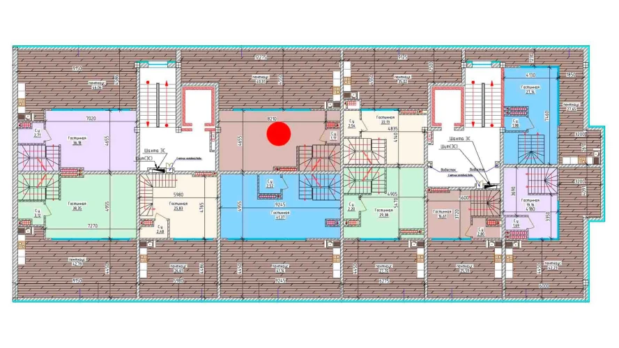 3-комн. квартира 83.5 м²  9/9 этаж | Жилой комплекс Aero Town