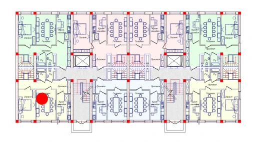 5-комнатная квартира 132.6 м²  1/8 этаж | Жилой комплекс STAR HOUSE RESIDENCE