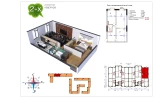 2-комн. квартира 66.3 м²  9/9 этаж | Жилой комплекс Uchtepa Avenue