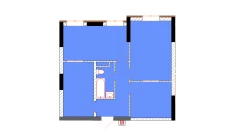 2-xonali xonadon 64.8 m²  6/9 qavat | Uchtepa Avenue Turar-joy majmuasi