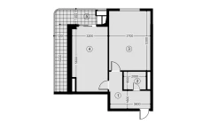 2-комн. квартира 60.9 м²  10/12 этаж | Жилой комплекс NAVRUZ GROUP