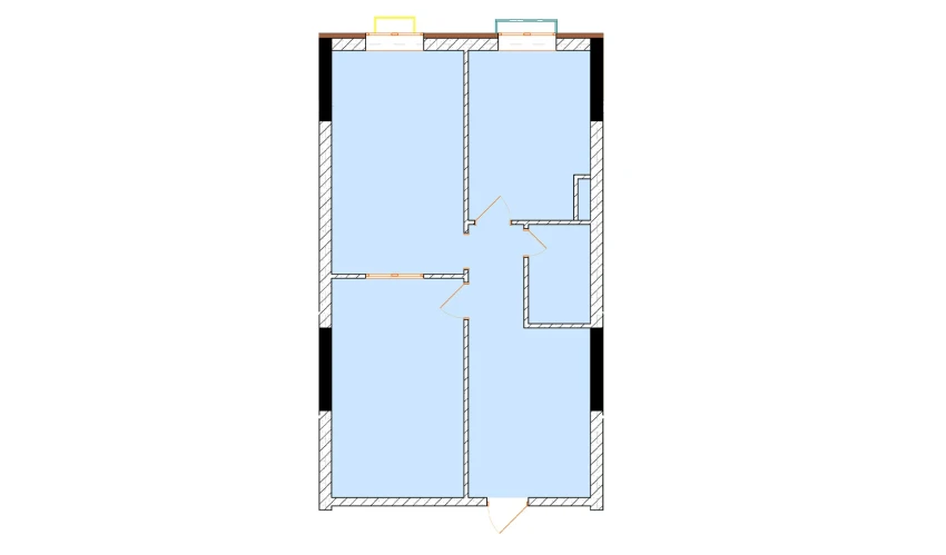 2-комнатная квартира 67.5 м²  2/12 этаж | Жилой комплекс Uchtepa Avenue