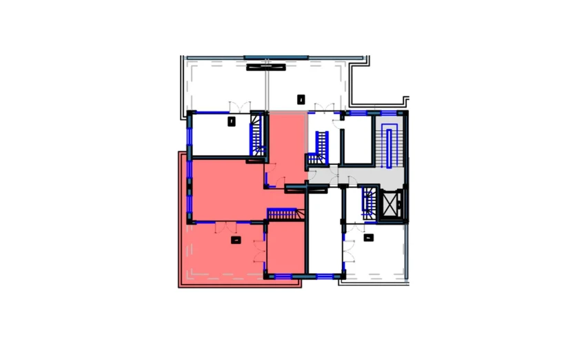 4-xonali xonadon 226 m²  9/9 qavat | KO'KSAROY Turar-joy majmuasi