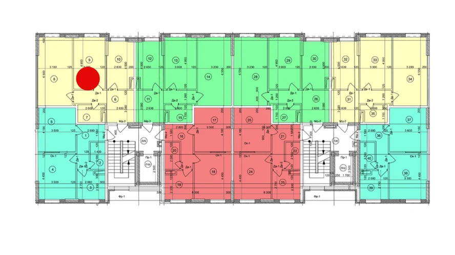 2-комн. квартира 67.1 м²  2/9 этаж | Жилой комплекс Uchtepa Avenue