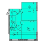 2-комн. квартира 51.1 м²  4/9 этаж | Жилой комплекс Uchtepa Avenue