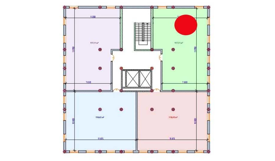 1-комн. квартира 117.11 м²  0/9 этаж | Жилой комплекс SHAYX-UL OLAM