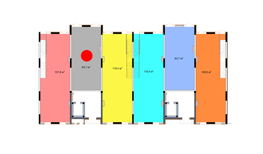 1-xonali xonadon 83.7 m²  1/10 qavat | Uchtepa Avenue Turar-joy majmuasi
