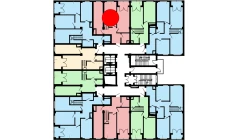 2-xonali xonadon 66.56 m²  16/16 qavat | Musaffo Turar-joy majmuasi