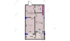1-комн. квартира 50.1 м²  12/16 этаж | Жилой комплекс Park Avenue