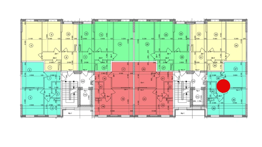2-комн. квартира 51.1 м²  4/9 этаж | Жилой комплекс Uchtepa Avenue