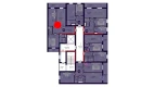 2-xonali xonadon 93 m²  9/9 qavat | Navruz Avenue Turar-joy majmuasi