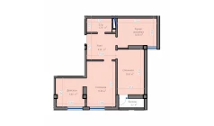 3-комн. квартира 69.5 м²  5/13 этаж | Жилой комплекс ORZU SAROYI