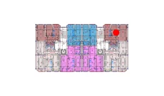 1-xonali xonadon 61 m²  5/10 qavat | AZAMATOV GROUP Turar-joy majmuasi