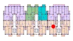 2-xonali xonadon 71.6 m²  2/7 qavat | G'IJDUVON CITY Turar-joy majmuasi