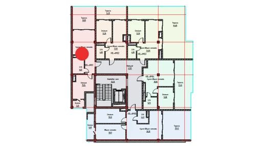 1-комнатная квартира 70.13 м²  9/9 этаж | Жилой комплекс UCHTEPA CITY